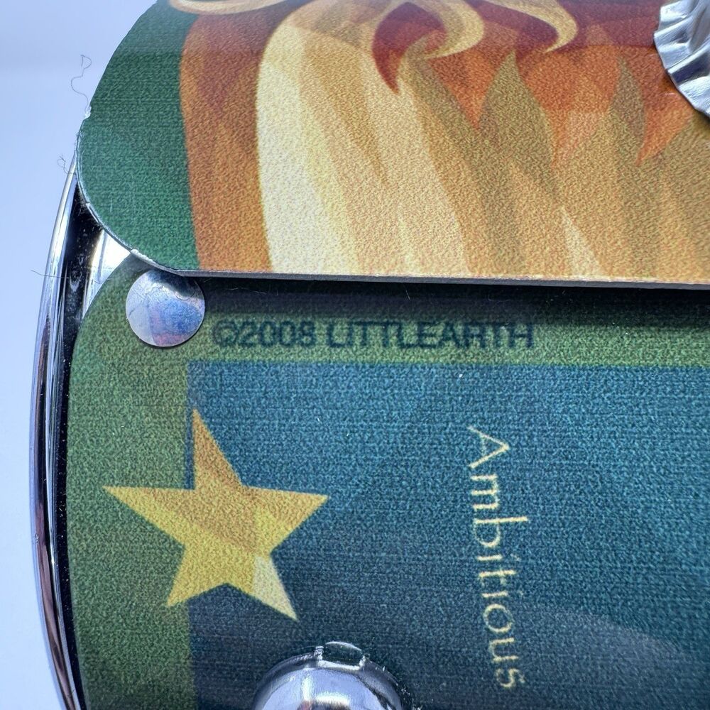 2008 Little Earth Littlearth Metal Zodiac Signs LEO Lion Purse Bag July August - Picture 5 of 10